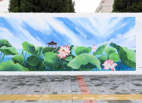 横州墙绘施工材料制作工艺说明