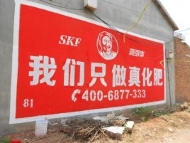 横州刷墙广告”蕴含了时代命题