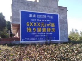 横州墙体广告的好处