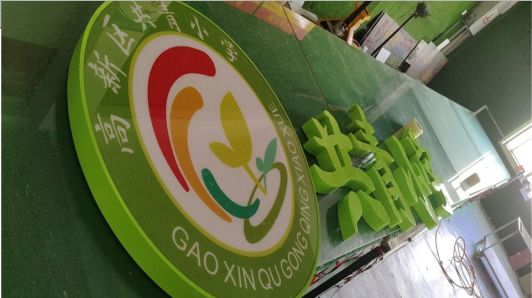 横州常见的发光字类型