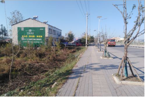 横州书山南院墙体广告