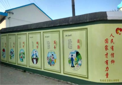 横州文化墙施工攻略