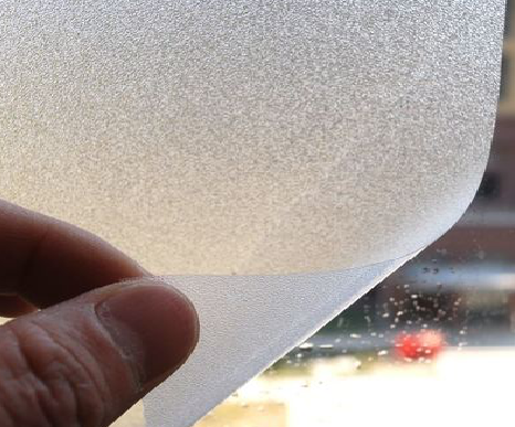 横州玻璃门外面粘广告用什么材料好？